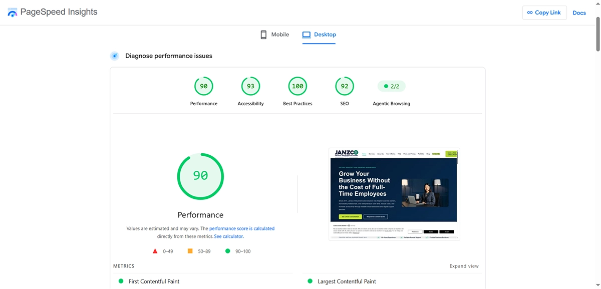 website performance optimization